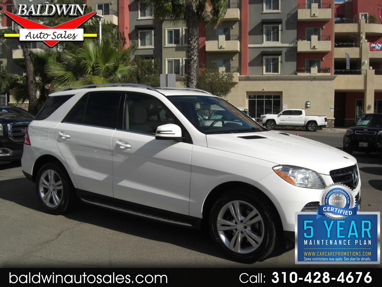 Mercedes-Benz M-Class RWD 4dr ML 350 2014