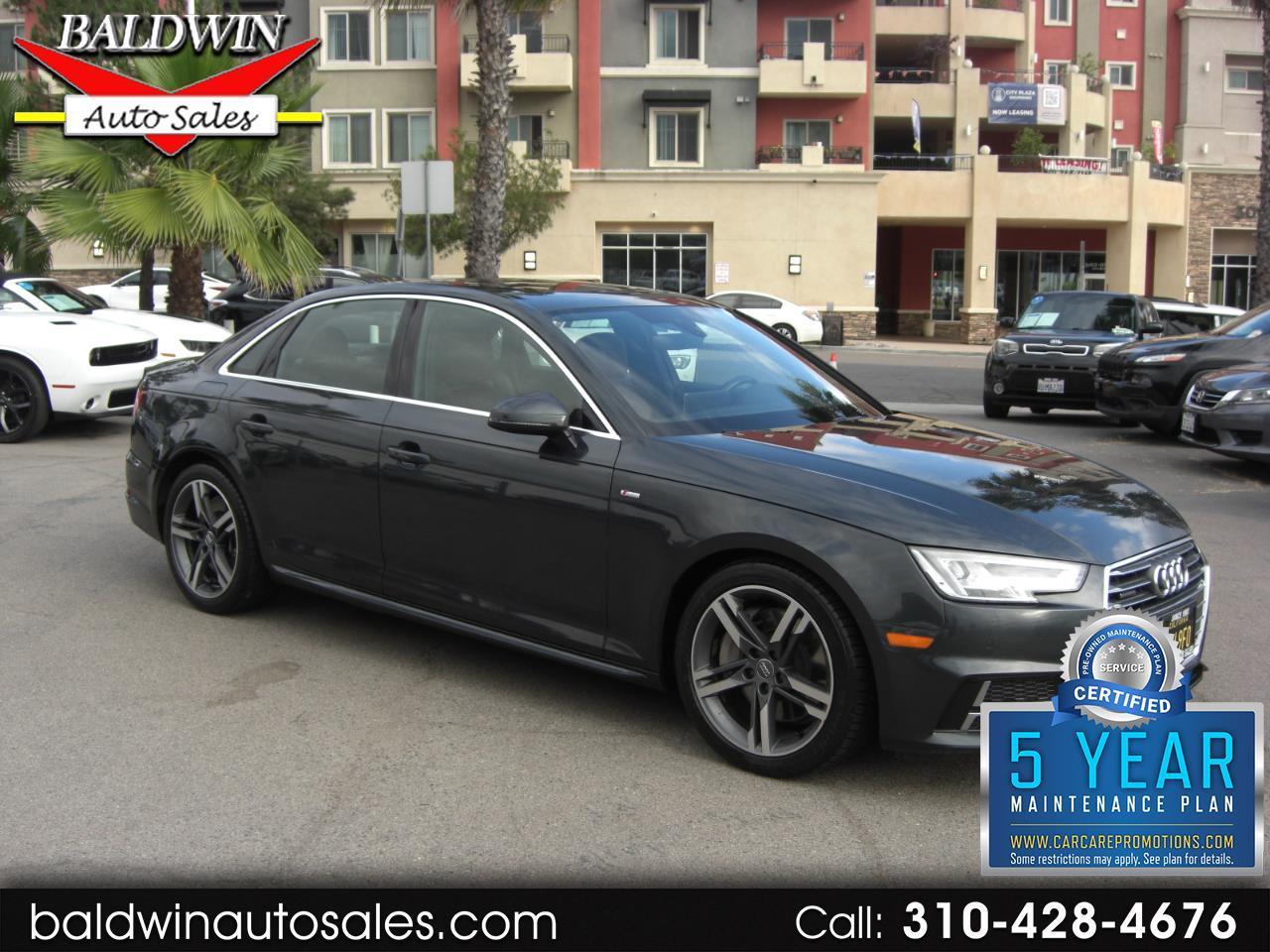 Audi A4 2.0 TFSI Tech Premium Plus S Tronic quattro AWD 2018
