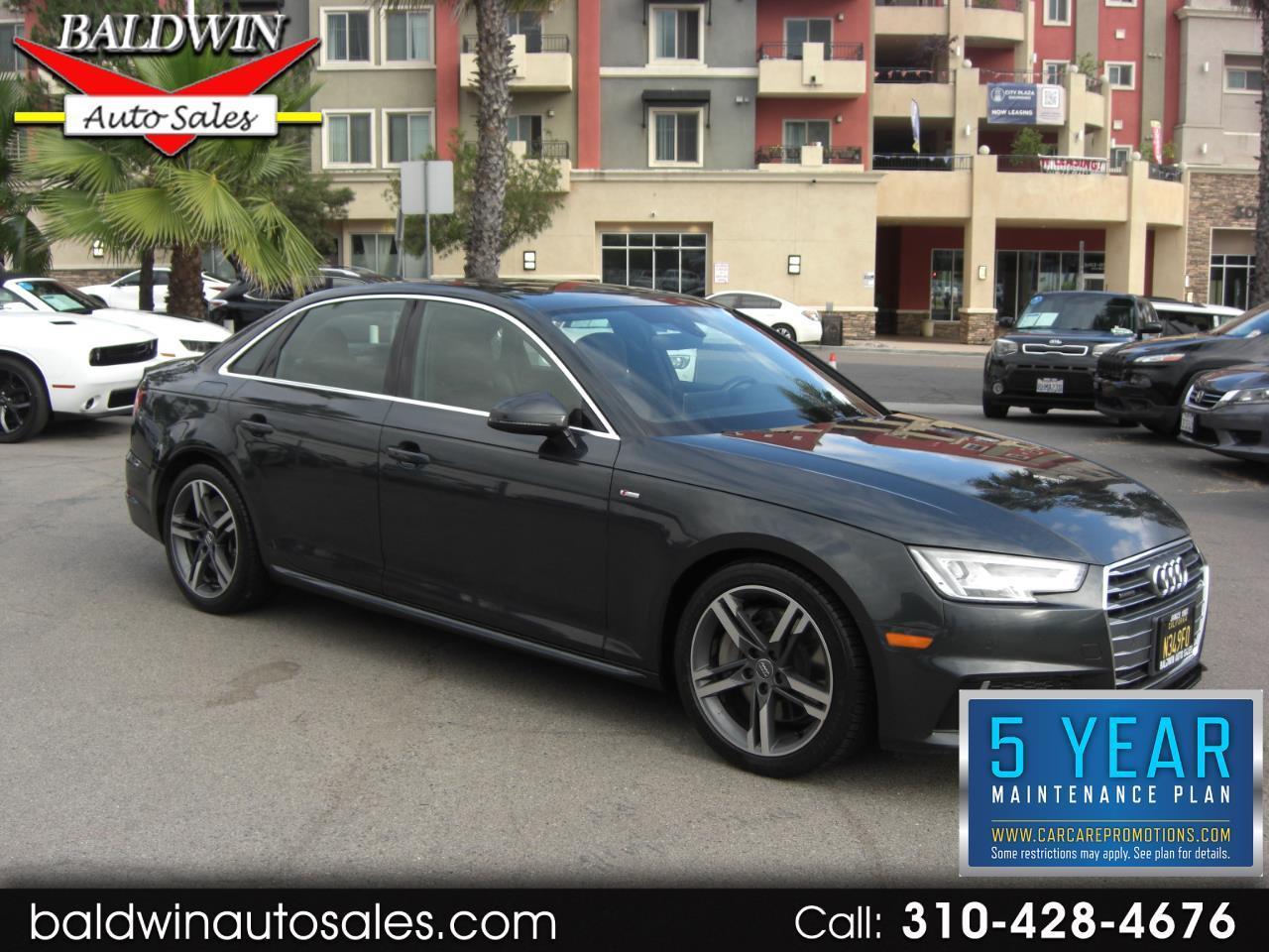 2018 Audi A4 2.0 TFSI Tech Premium Plus S Tronic quattro AWD
