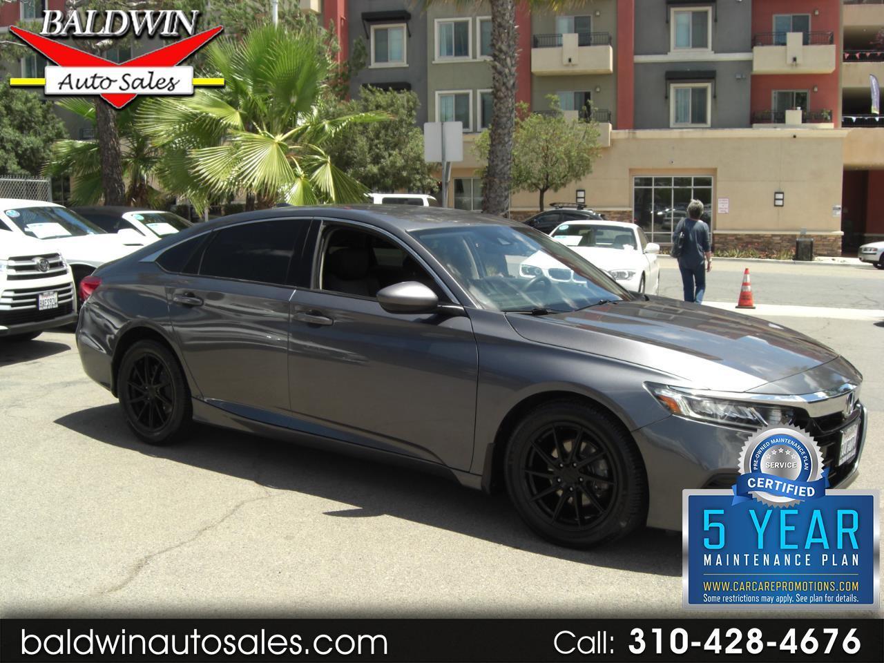 Honda Accord Sedan LX 1.5T CVT 2019