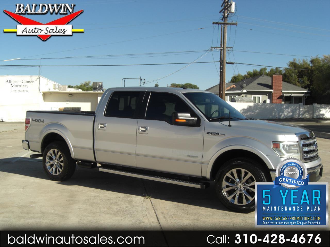 Ford F-150 4WD SuperCrew 145" Lariat 2013