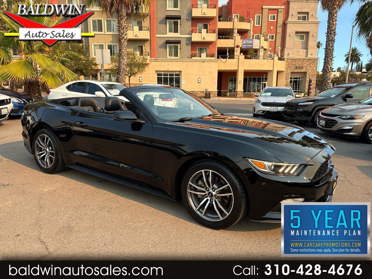 Ford Mustang 2dr Conv EcoBoost Premium 2016