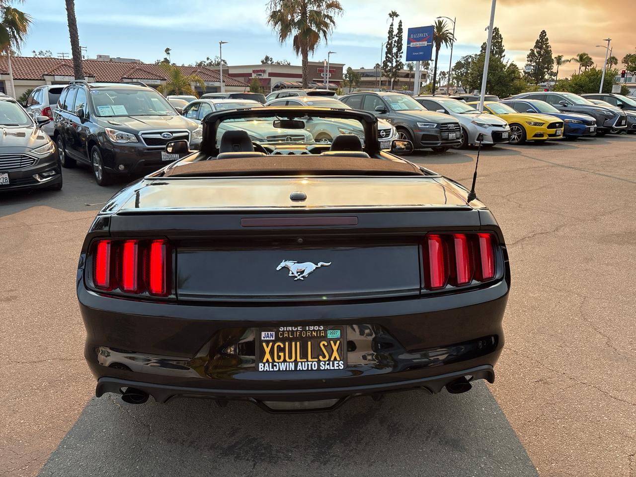 Ford Mustang 2dr Conv EcoBoost Premium 2016