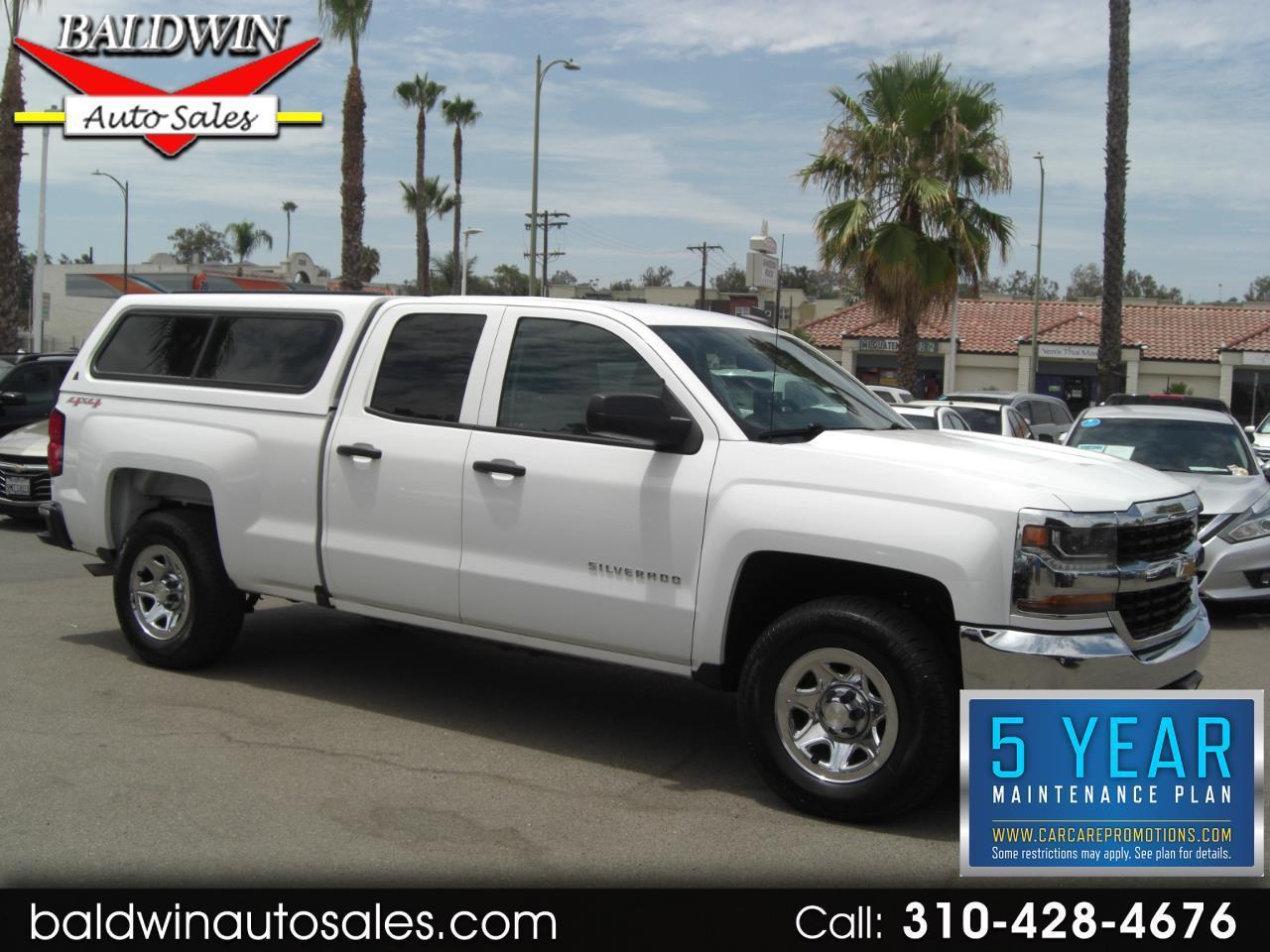 2018 Chevrolet Silverado 1500 4WD Double Cab 143.5" LS
