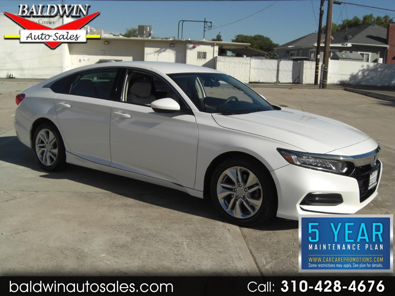 Honda Accord Sedan LX 1.5T CVT 2018