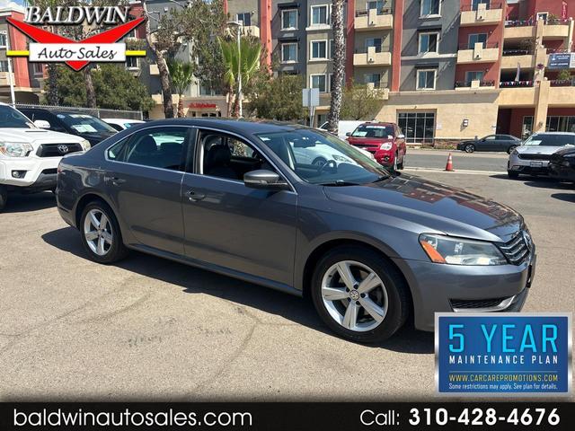Silver 2013 Volkswagen Passat Sedan Front-Wheel Drive Automatic