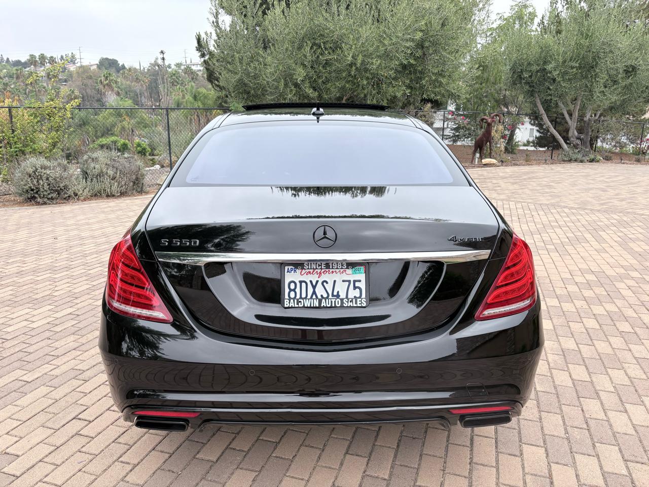 Mercedes-Benz S-Class 4dr Sdn S 550 4MATIC 2015