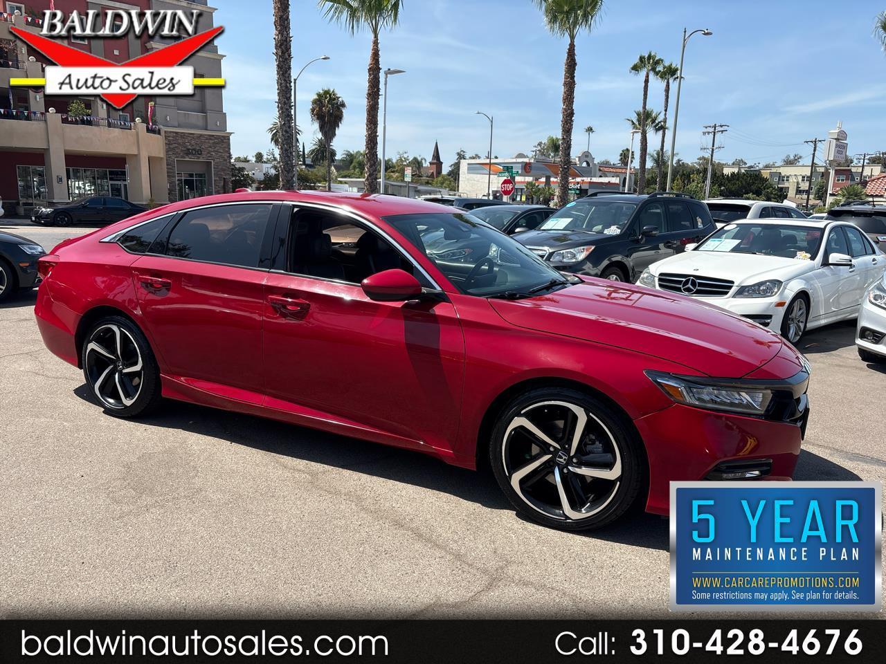 Honda Accord Sedan Sport 1.5T CVT 2018