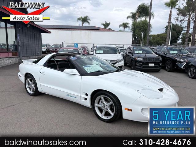 White 2002 Pontiac Firebird Coupe Rear-Wheel Drive 6-Speed Automatic