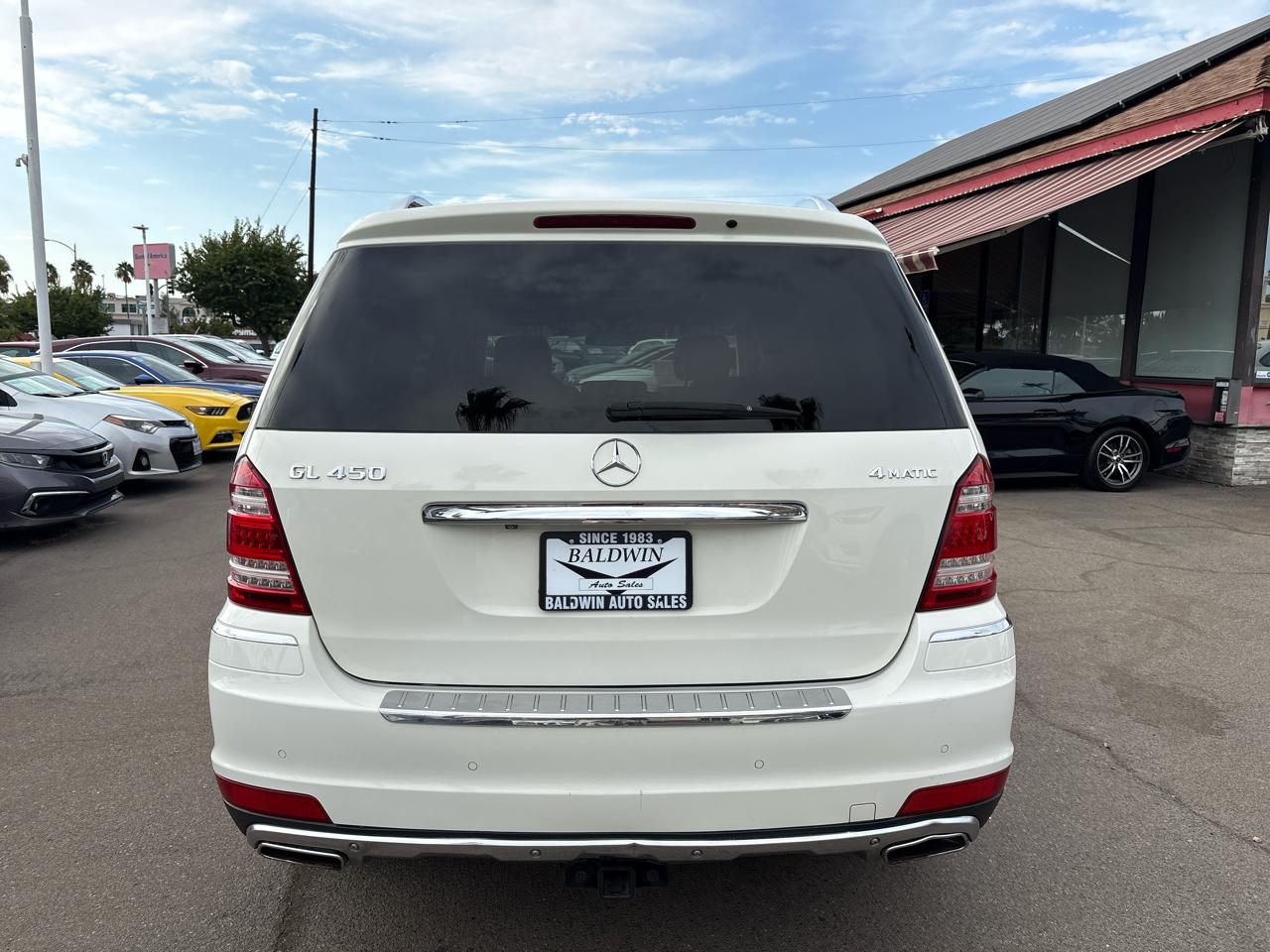 Mercedes-Benz GL-Class 4MATIC 4dr GL 450 2012