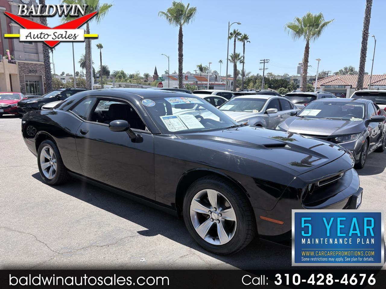 2016 Dodge Challenger 2dr Cpe SXT