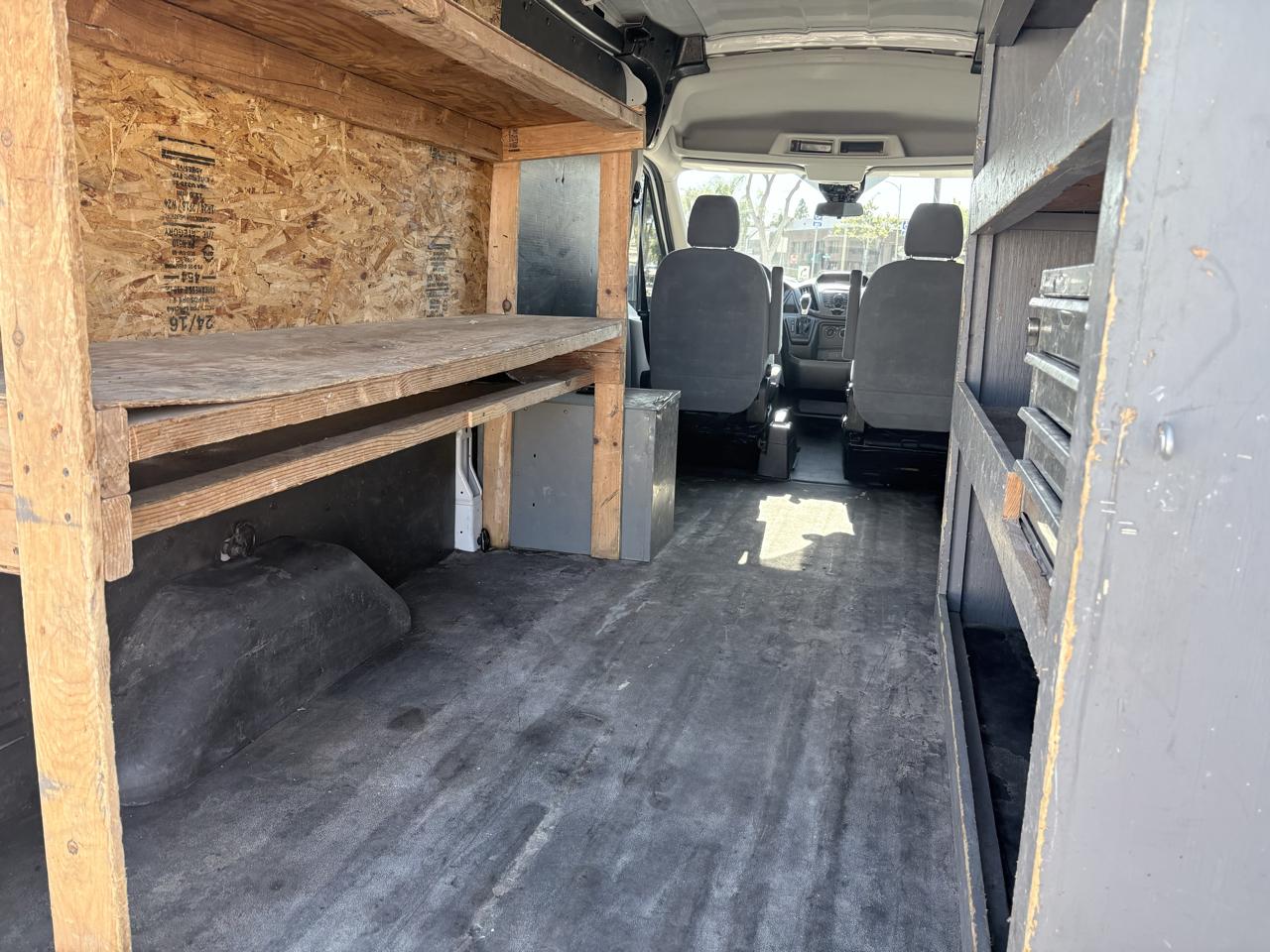 Ford Transit Cargo Van T-150 148" Med Rf 8600 GVWR Sliding RH Dr 2015