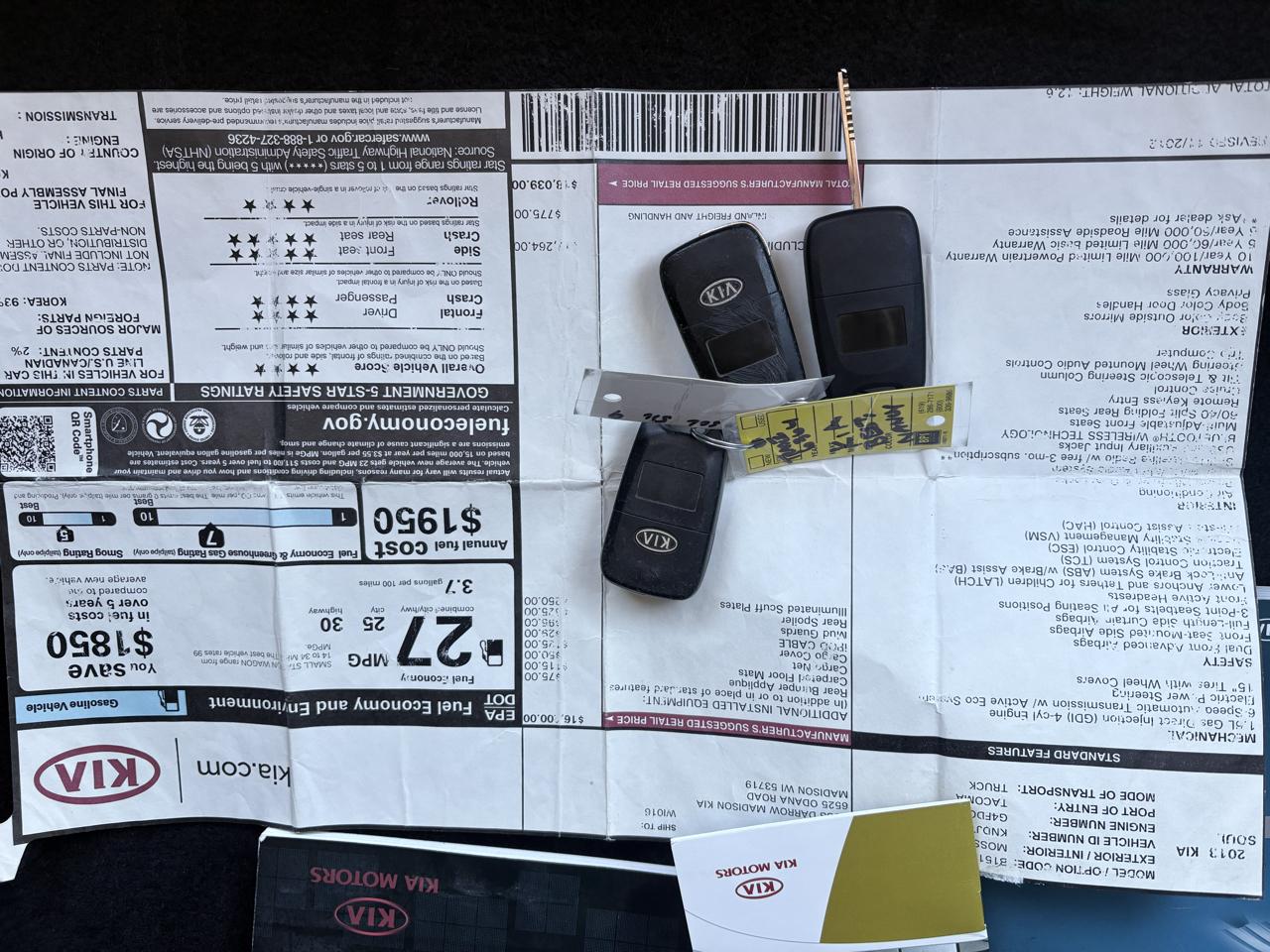Kia Soul 5dr Wgn Auto Base 2013