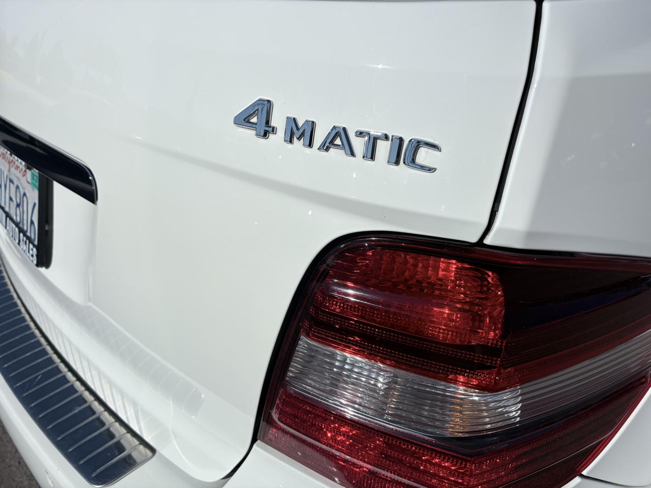 Mercedes-Benz M-Class 4MATIC 4dr 3.5L 2009