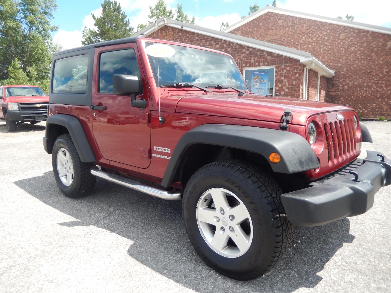 Jeep Wrangler Sport 4WD 2012
