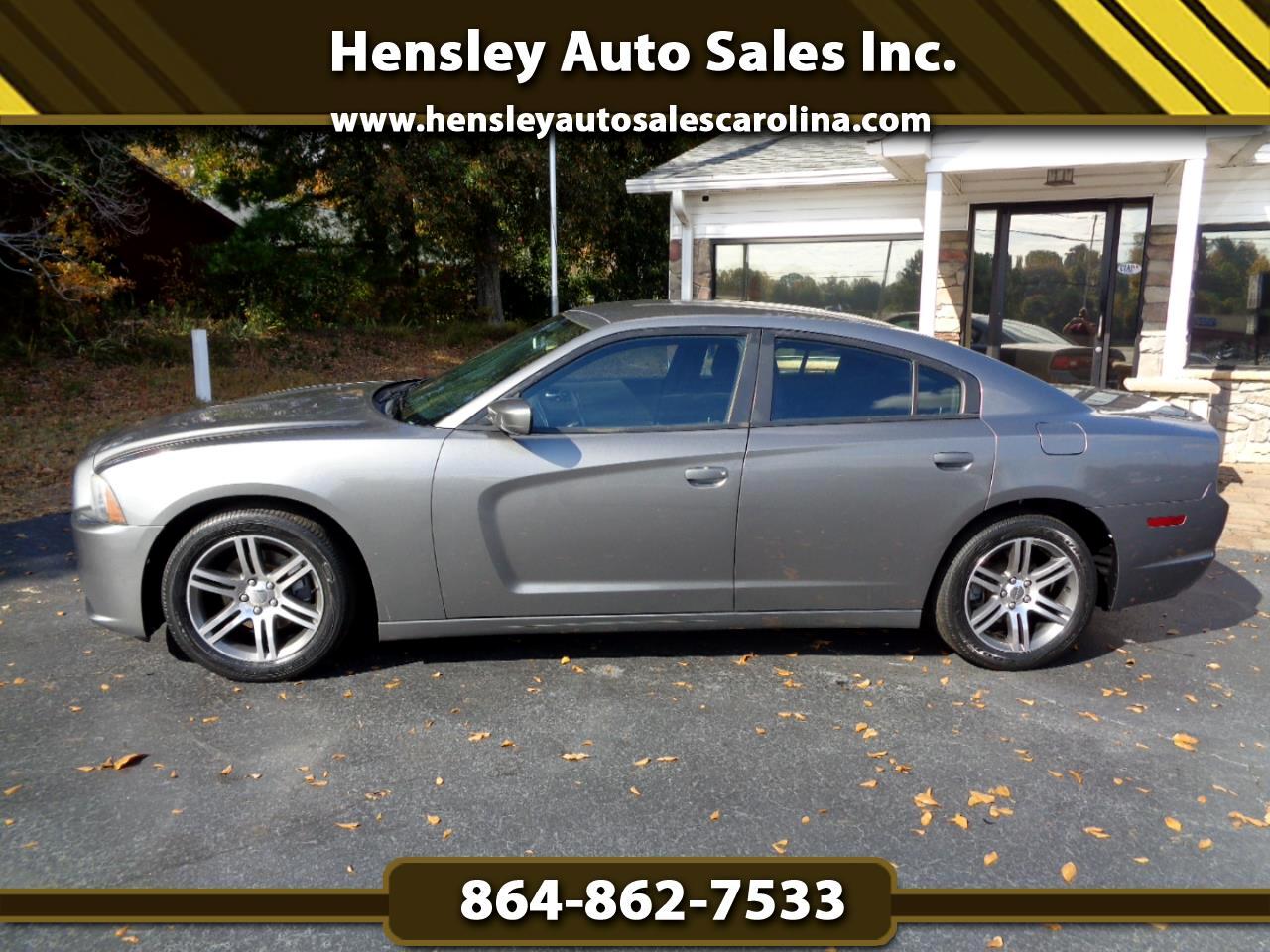 Used 2012 Dodge Charger SXT for Sale in Greenville SC 29644 Hensley