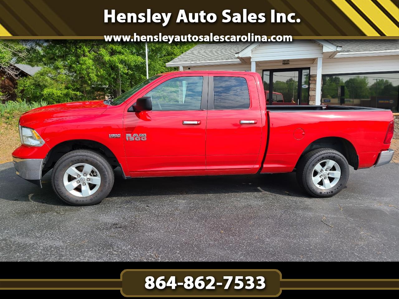 Used 2016 RAM 1500 SLT Quad Cab 2WD for Sale in Greenville SC 29644