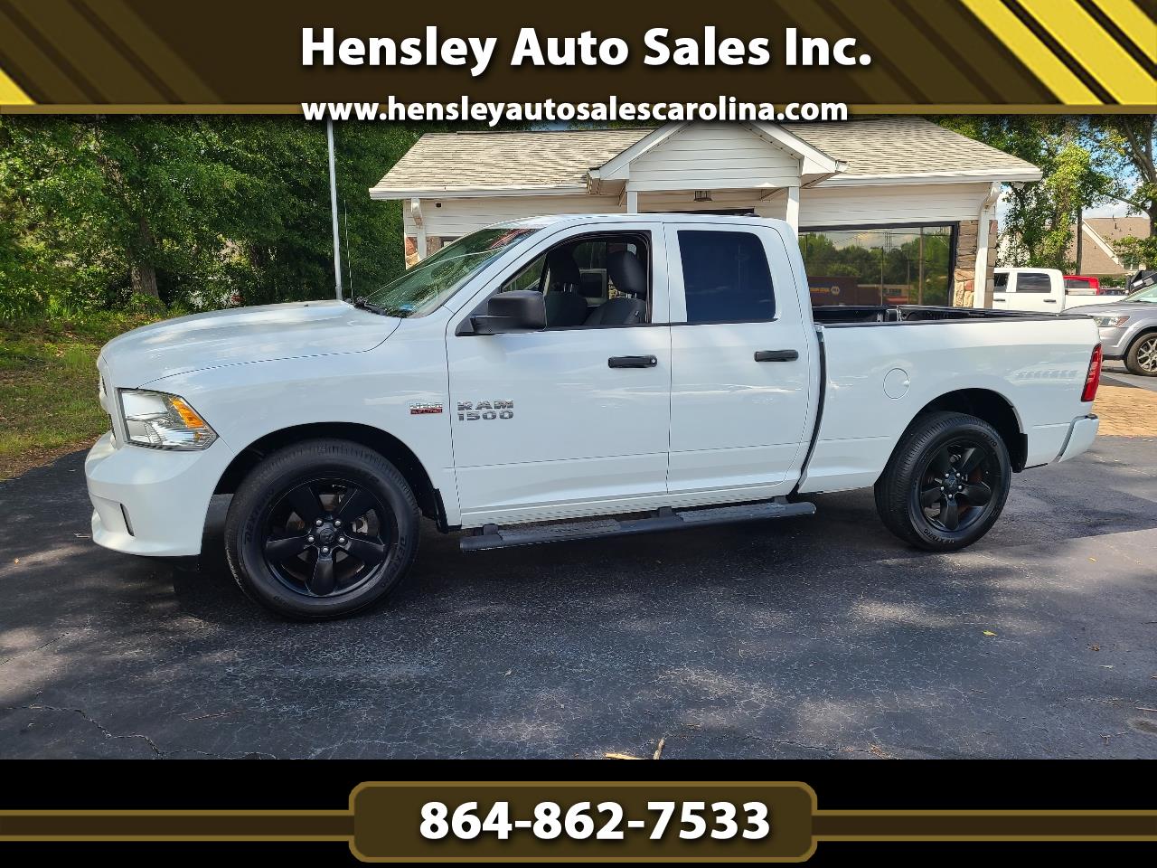 Used 2016 RAM 1500 Express 4x2 Quad Cab 6'4" Box for Sale in Greenville