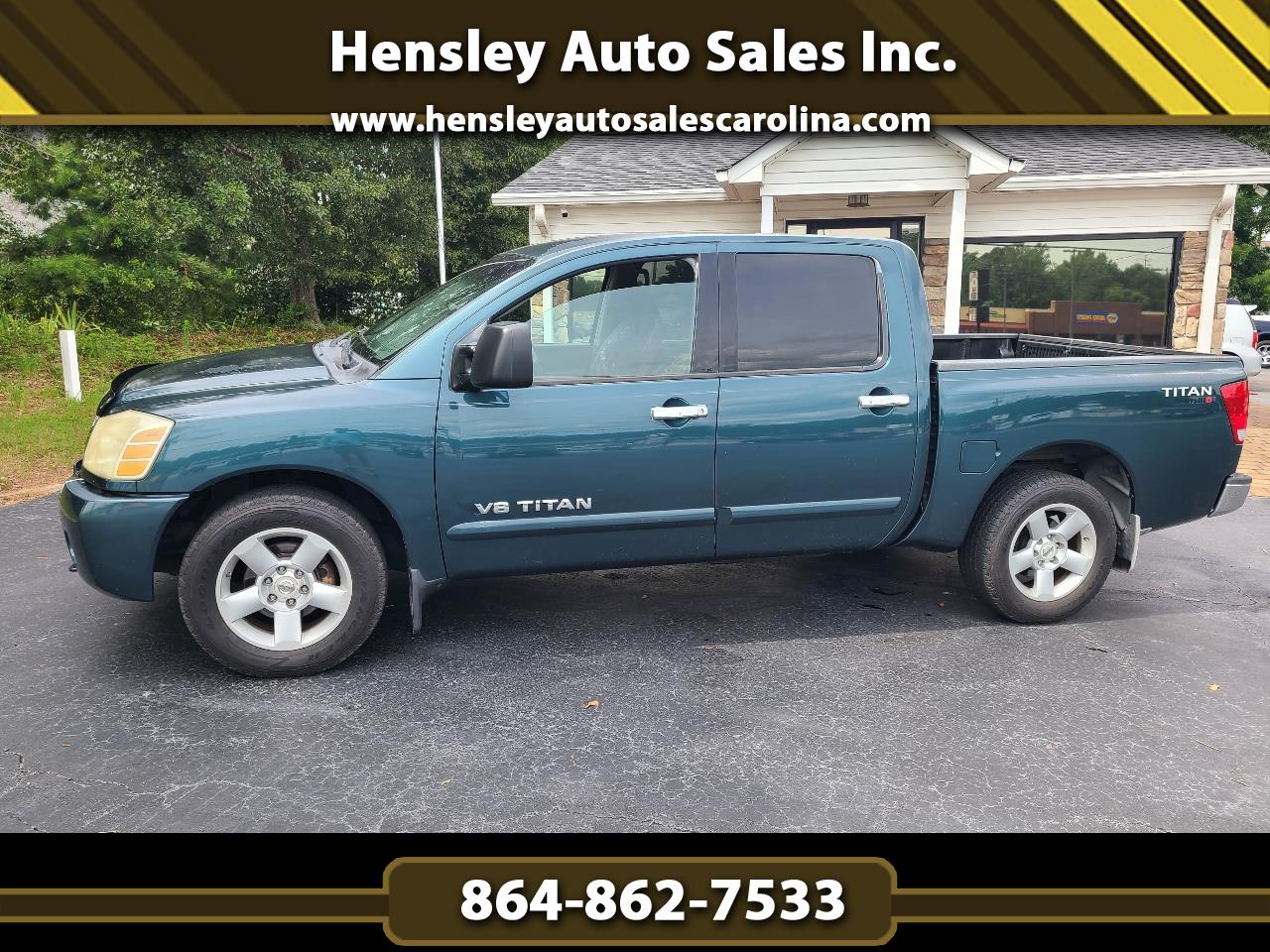 Used 2006 Nissan Titan SE Crew Cab 2WD for Sale in Greenville SC 29644
