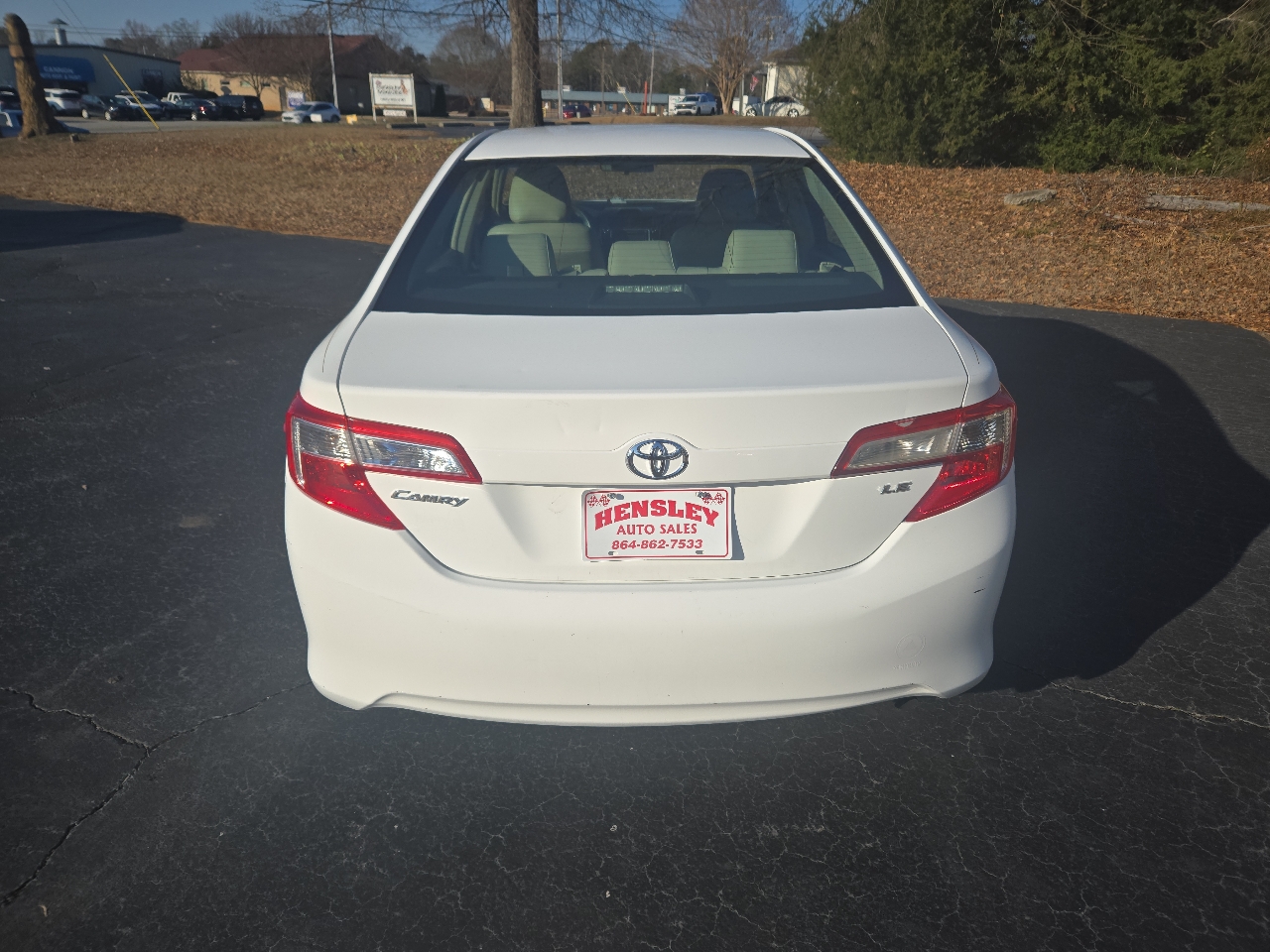 Toyota Camry LE 2012