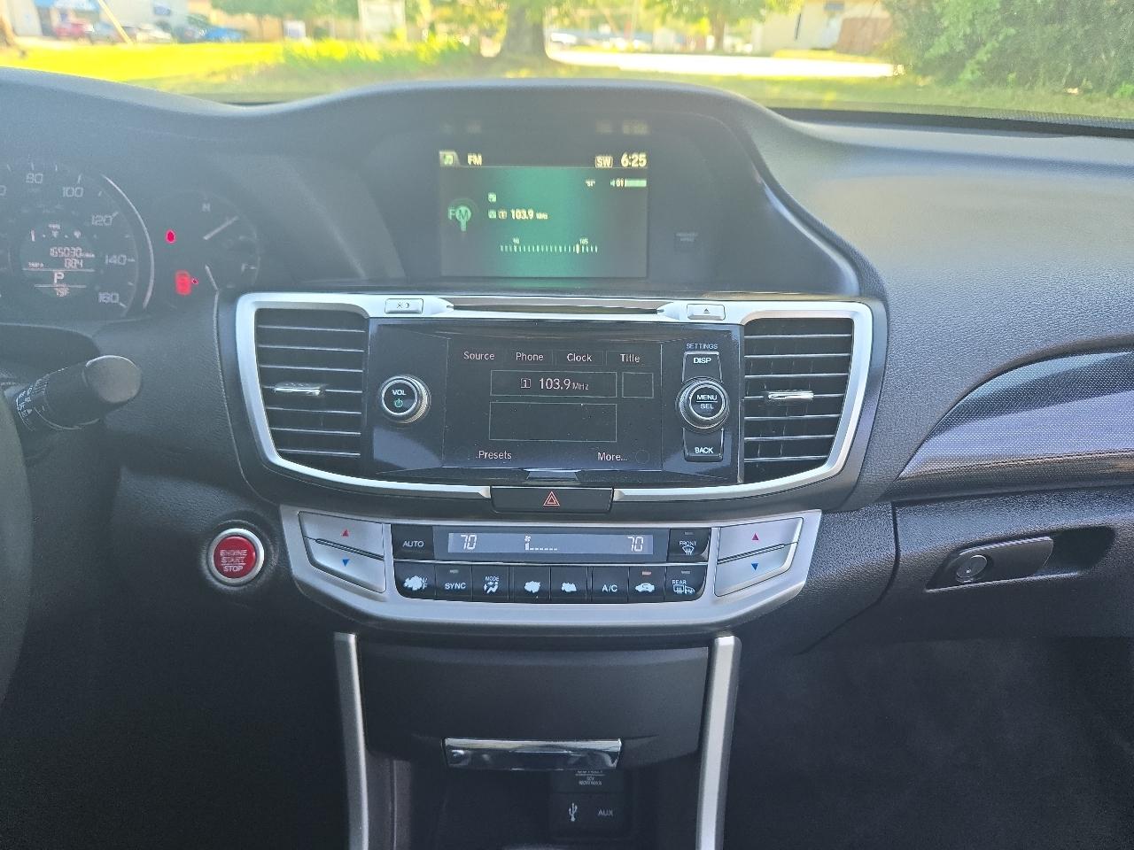 Honda Accord EX-L Coupe CVT 2015