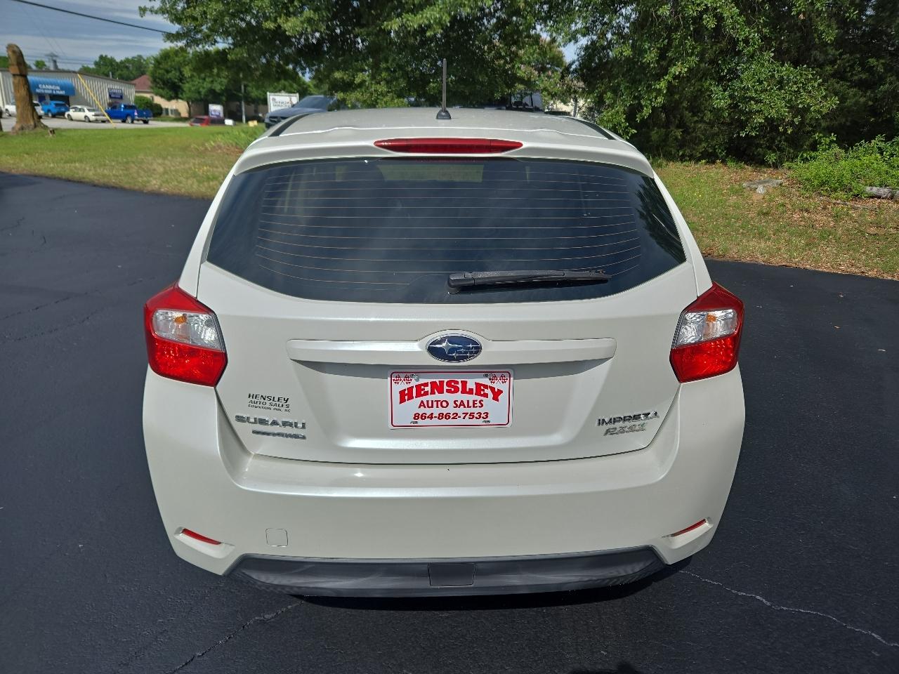 Subaru Impreza 2.0i Premium 5-Door w/All Weather Package 2014