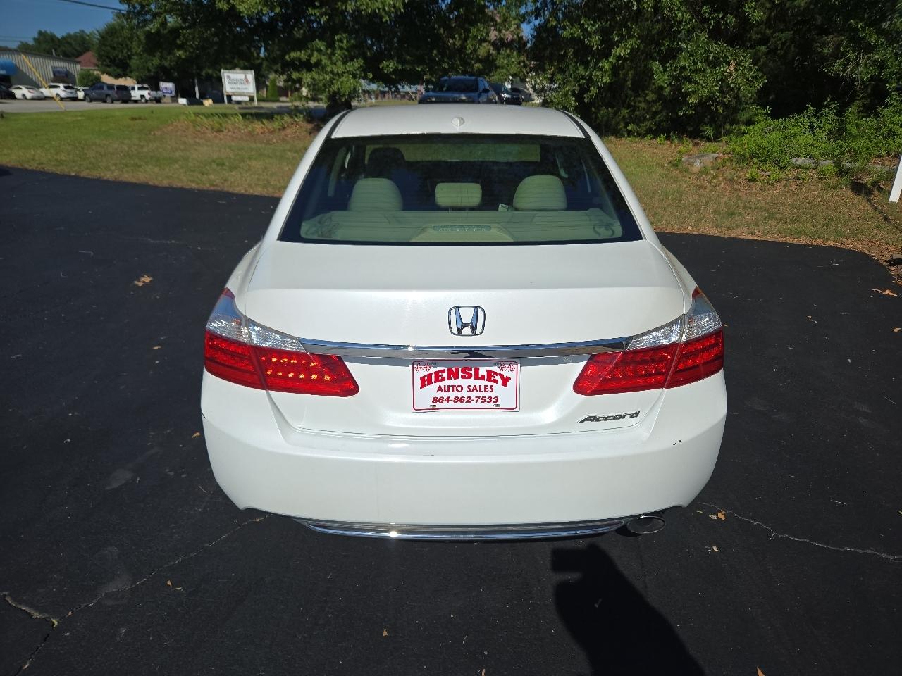 Honda Accord EX-L Sedan CVT 2014