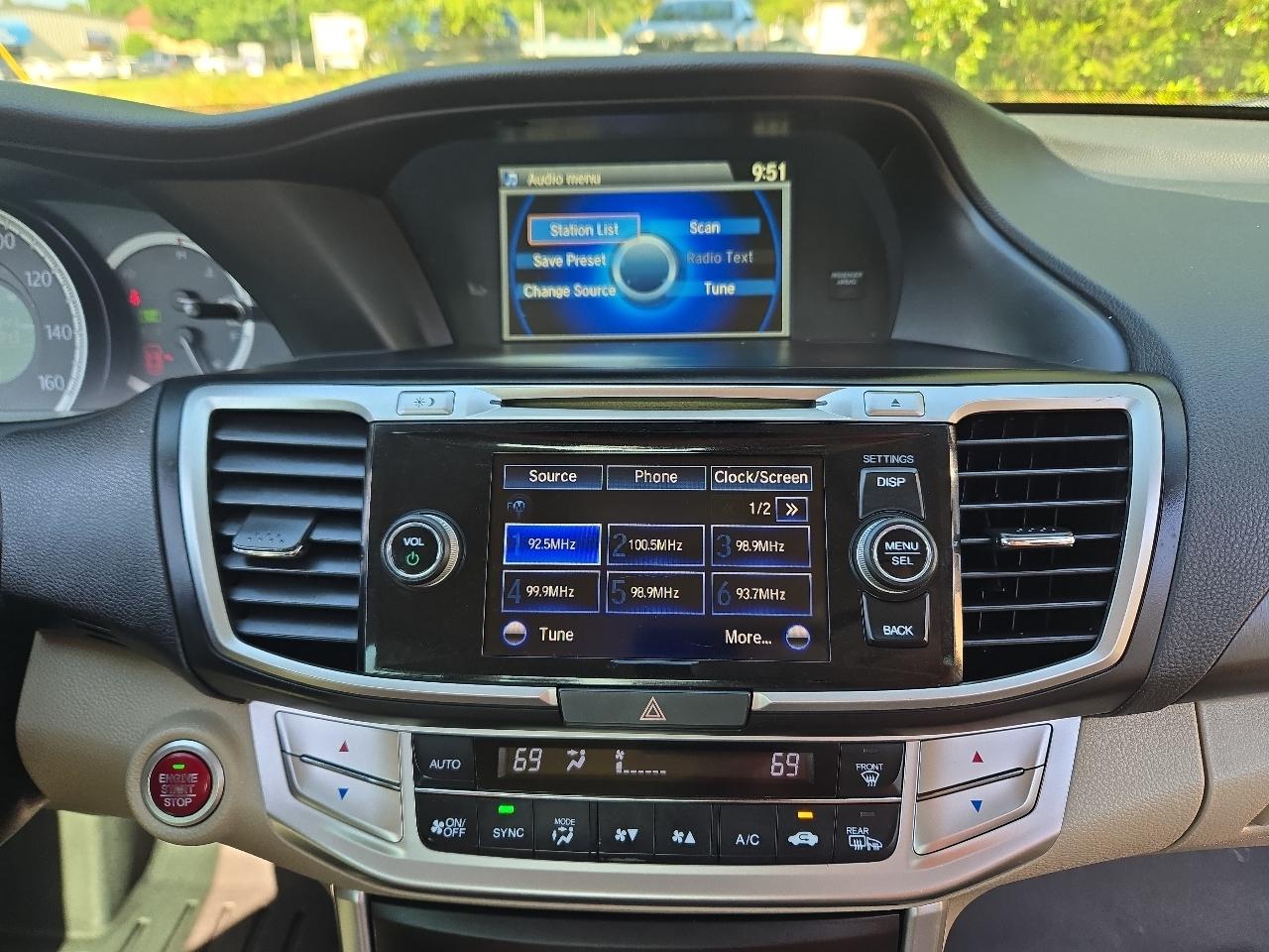 Honda Accord EX-L Sedan CVT 2014