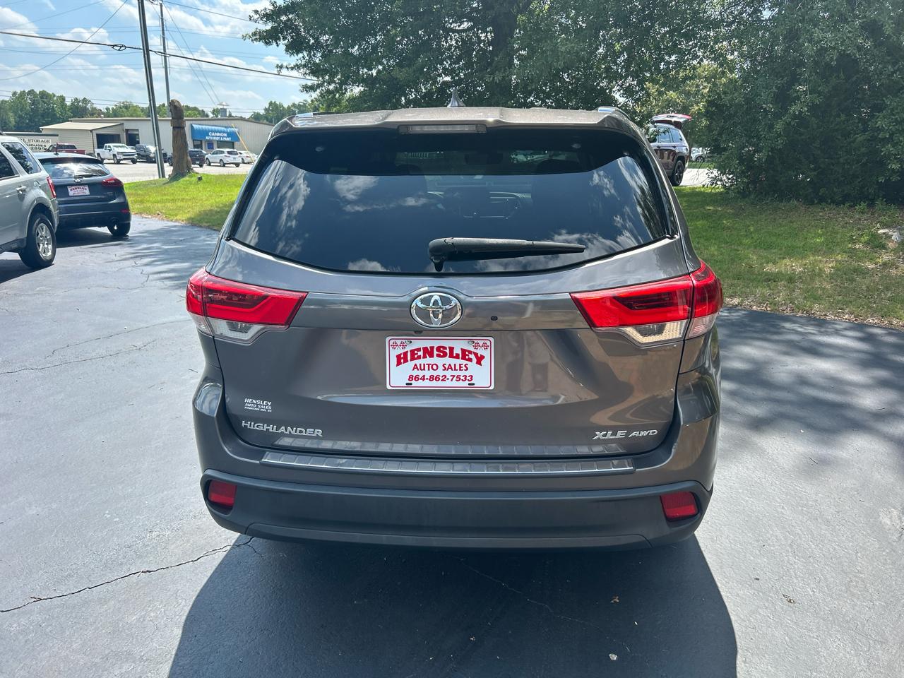 Toyota Highlander XLE AWD V6 2017