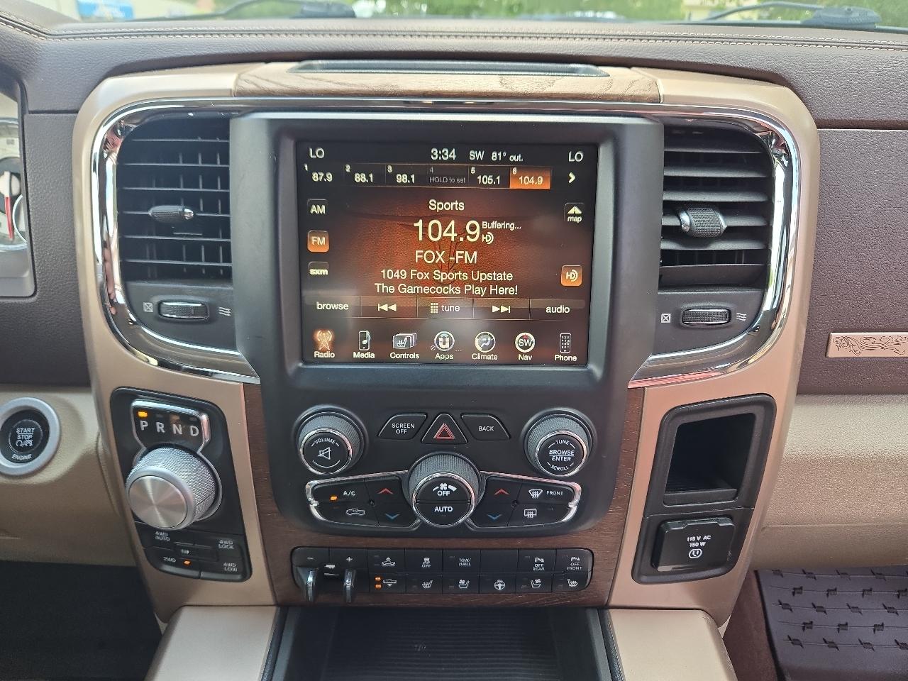 RAM 1500 4WD Crew Cab 149" Laramie Longhorn 2015