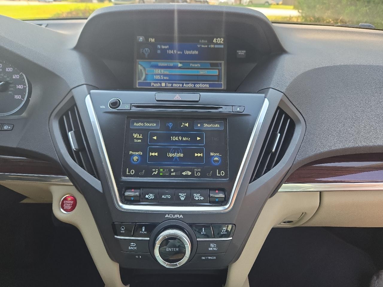 Acura MDX 9-Spd AT SH-AWD w/Advance and Entertainment 2016