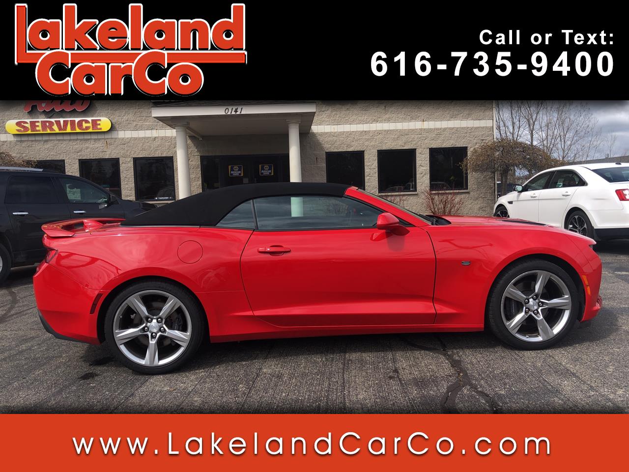 Used 2017 Chevrolet Camaro 1SS Convertible for Sale in Grand Rapids MI