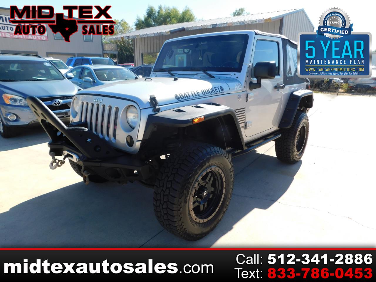 2012 Jeep Wrangler 4WD 2dr Sport