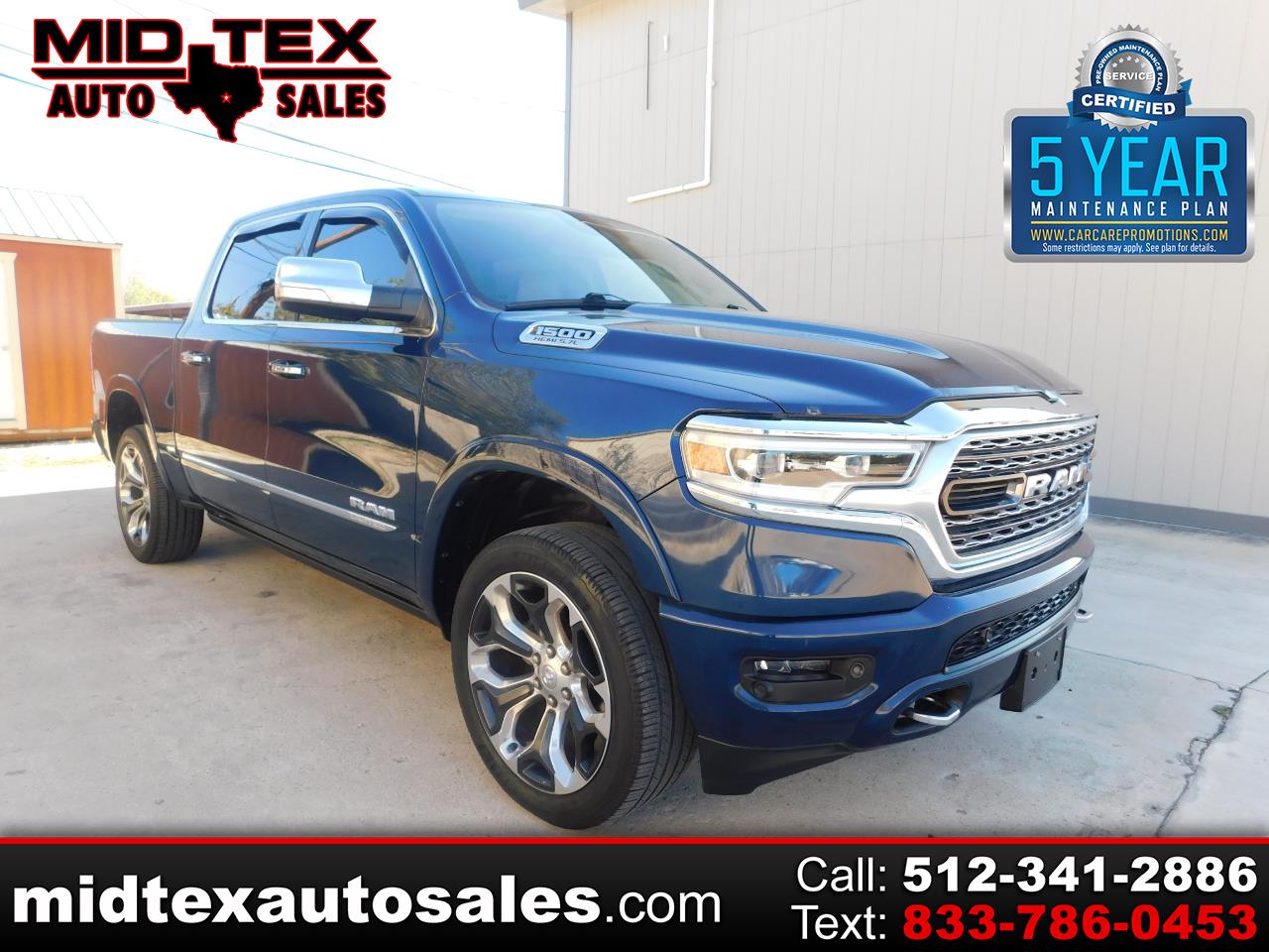 2019 RAM 1500 Limited 4x4 Crew Cab 5'7" Box