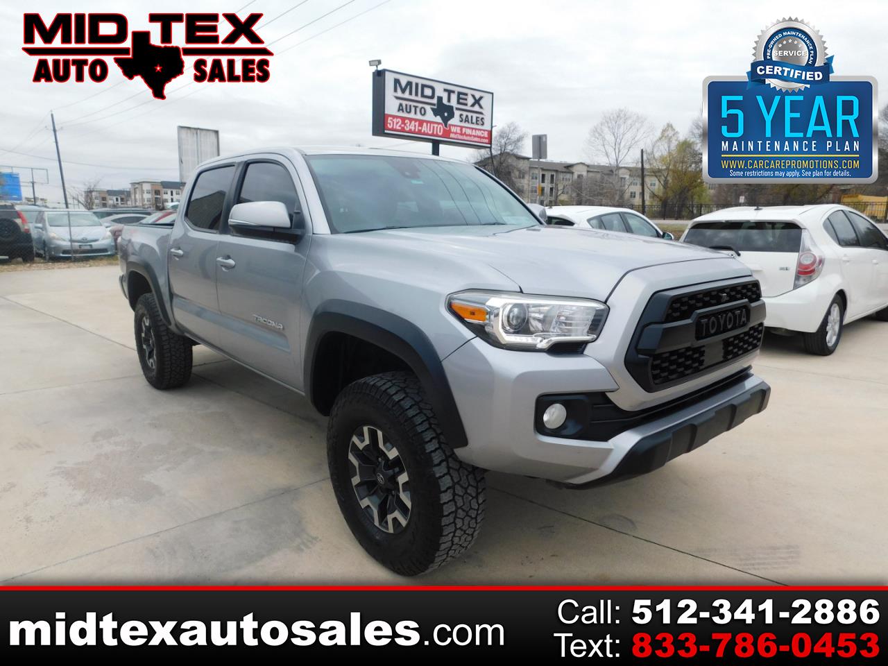Toyota Tacoma 4WD TRD Off Road Double Cab 5' Bed V6 AT (Natl) 2021