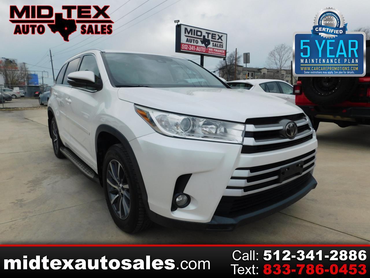 2017 Toyota Highlander XLE V6 FWD (Natl)