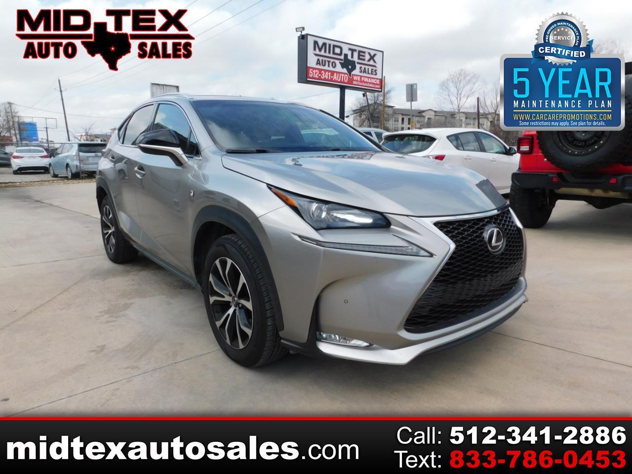 Lexus NX 200t F Sport 4D SUV FWD 2017