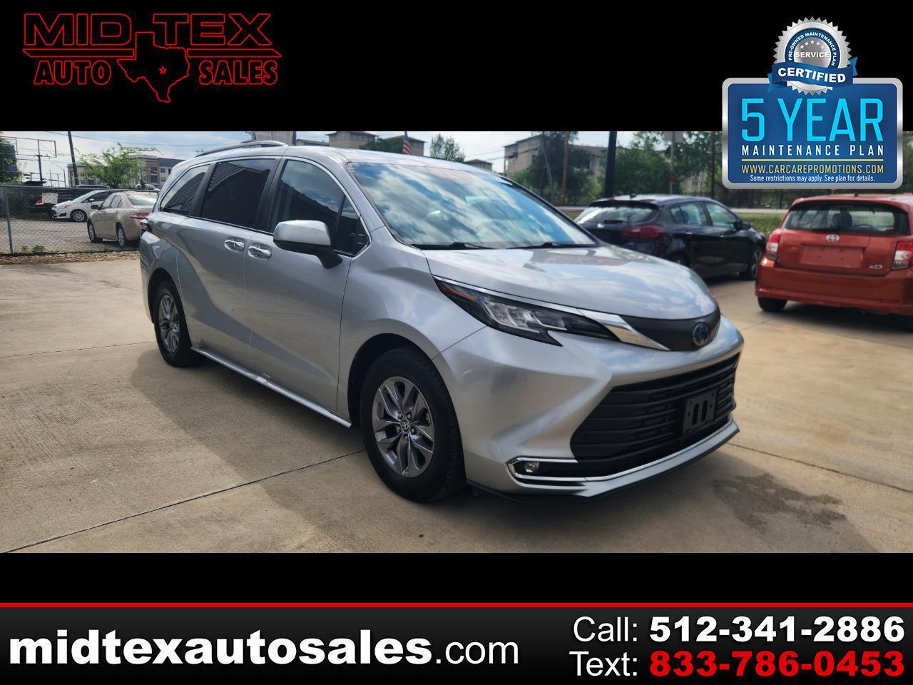 2022 Toyota Sienna XLE FWD 7-Passenger (Natl)