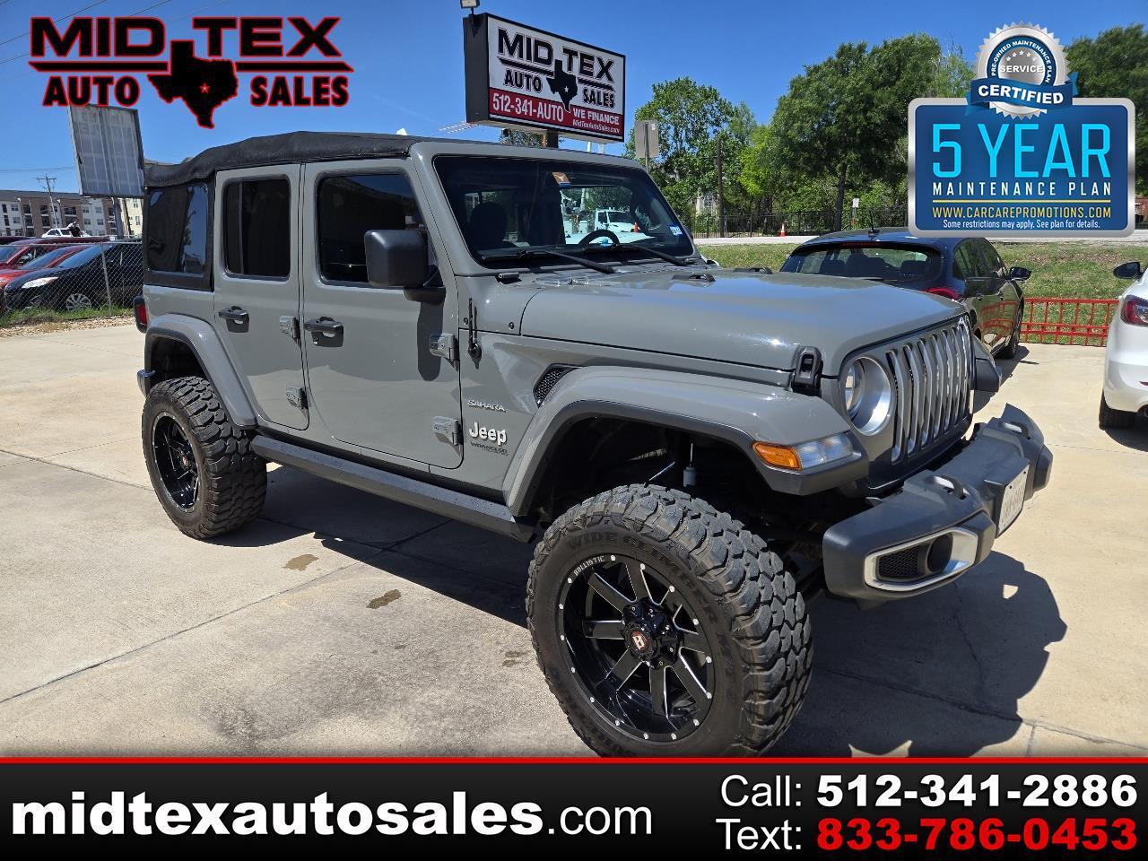 2018 Jeep Wrangler Unlimited Sahara 4x4