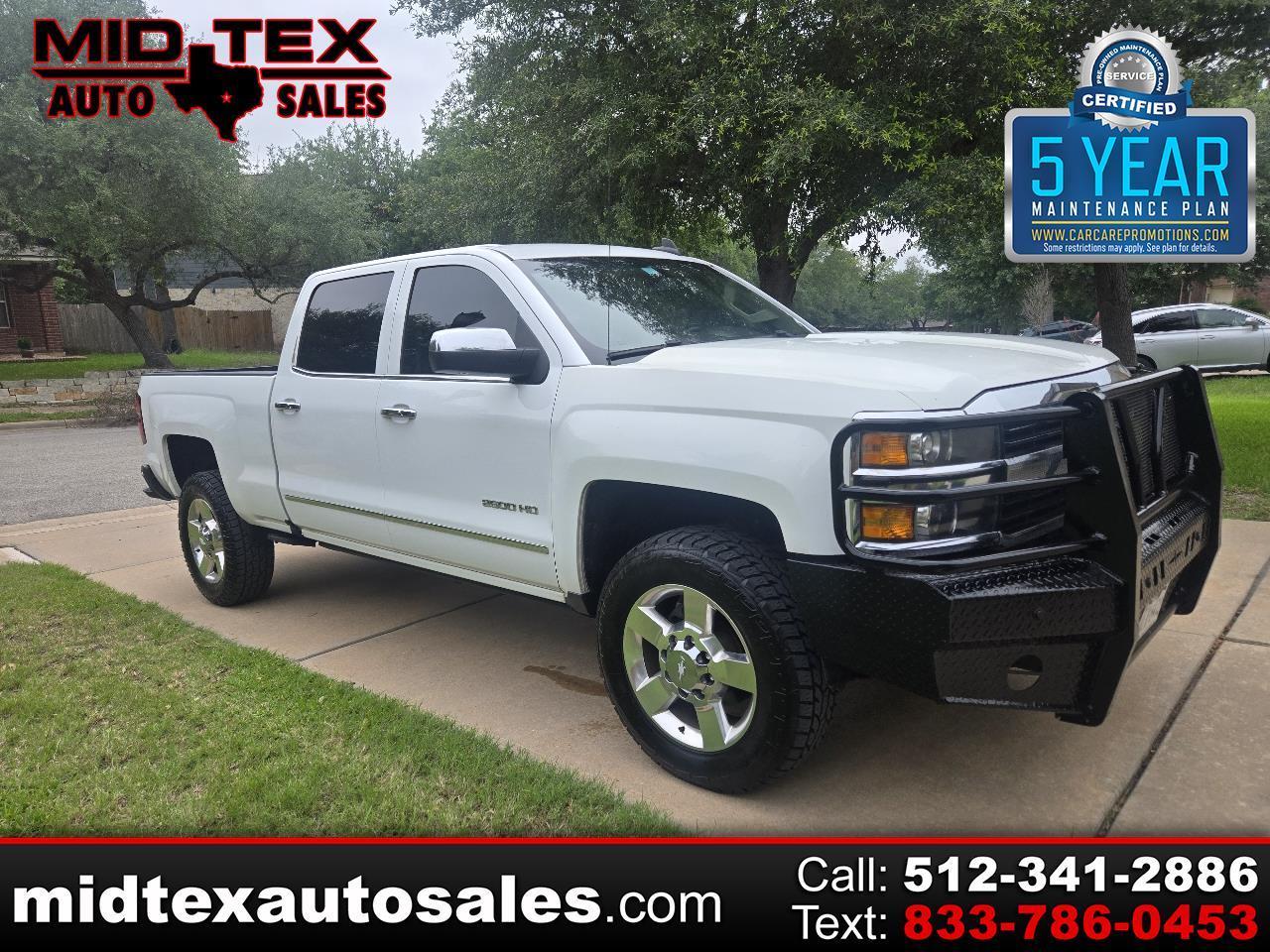 2016 Chevrolet Silverado 2500HD 4WD Crew Cab 153.7" LTZ