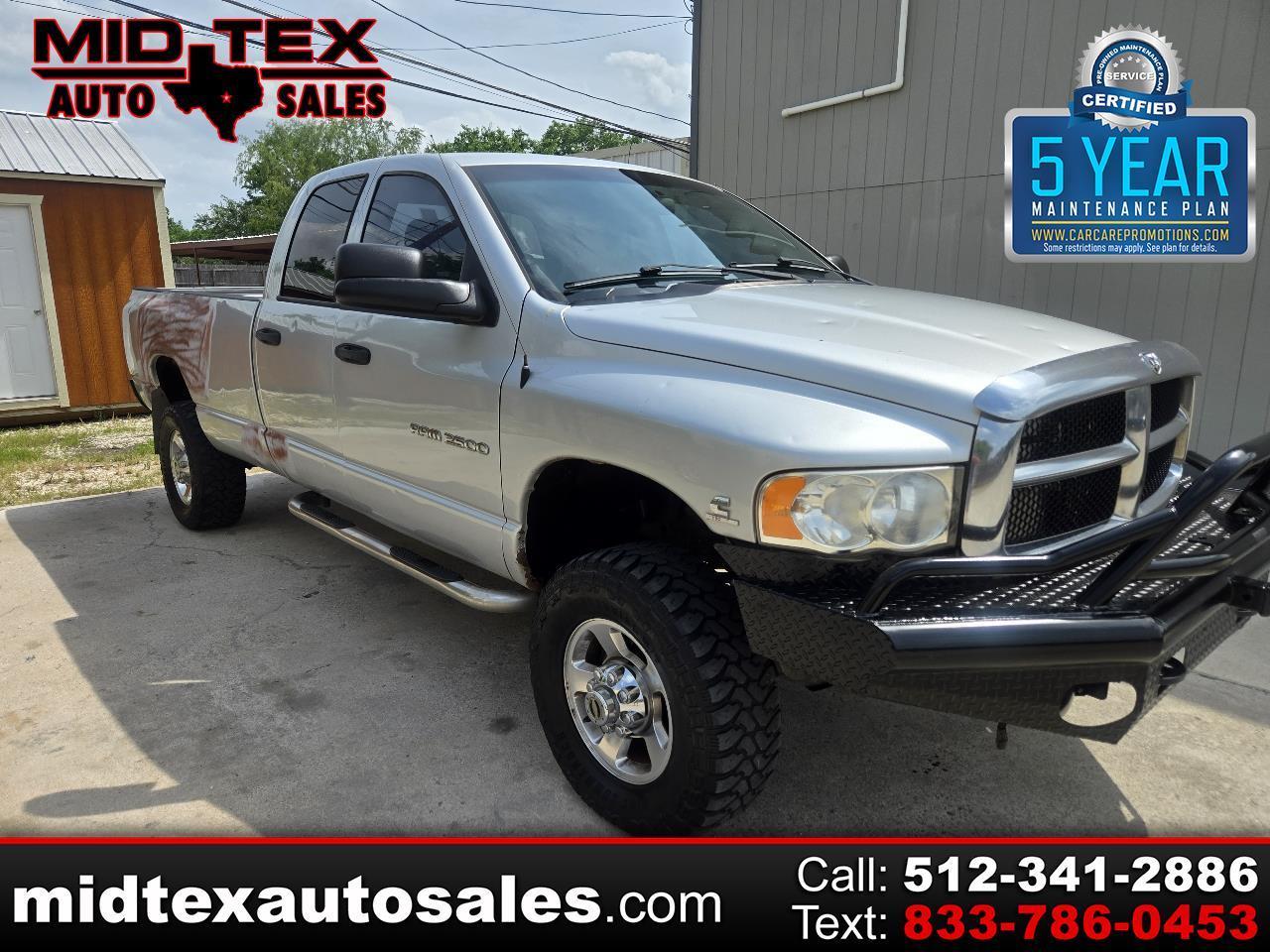2005 Dodge Ram 2500 4dr Quad Cab 160.5" WB 4WD SLT