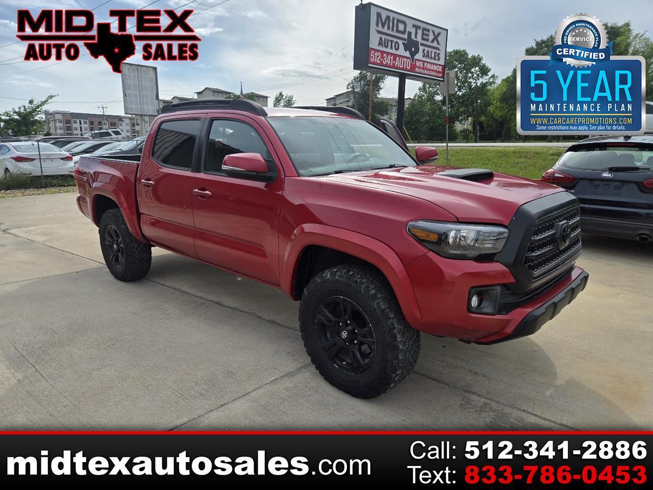 Toyota Tacoma SR5 Double Cab 5' Bed V6 4x4 AT (Natl) 2017