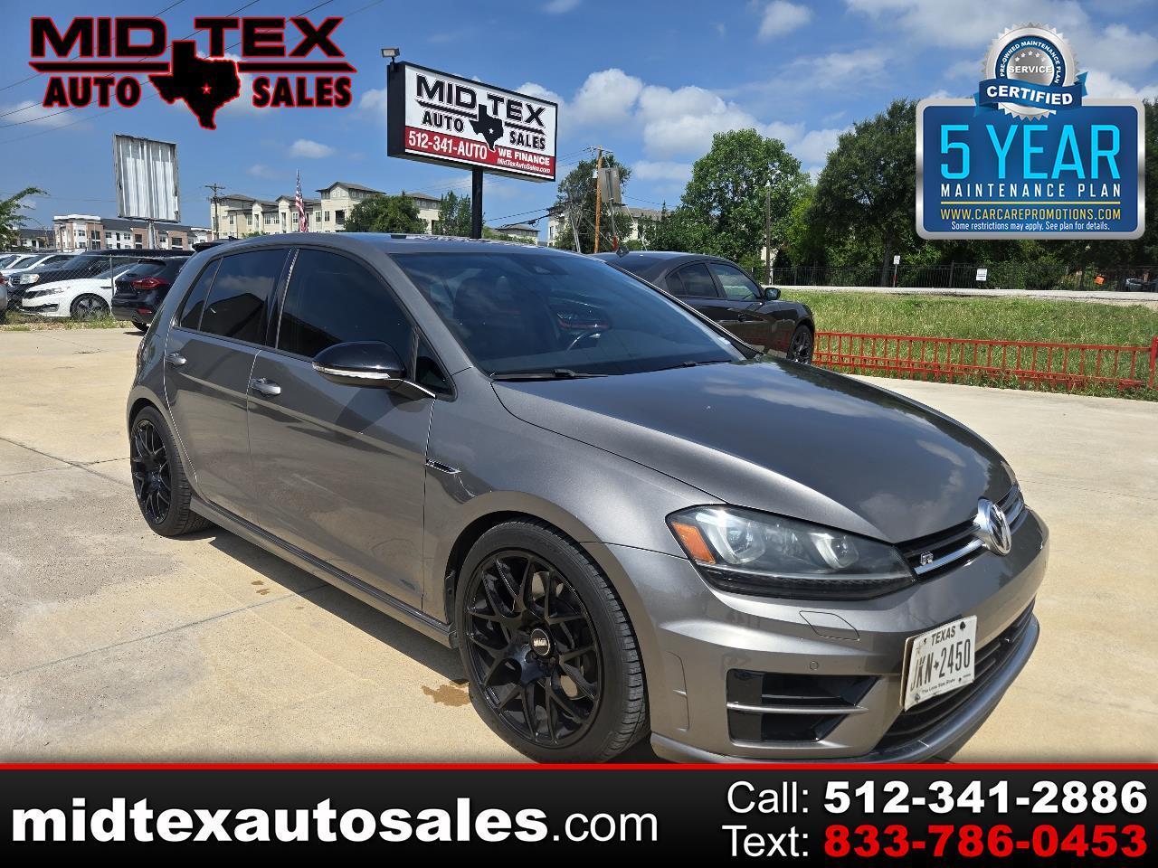 2016 Volkswagen Golf R 4 Motion