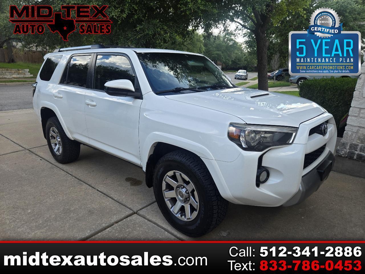 2016 Toyota 4Runner 4WD 4dr V6 Trail (Natl)