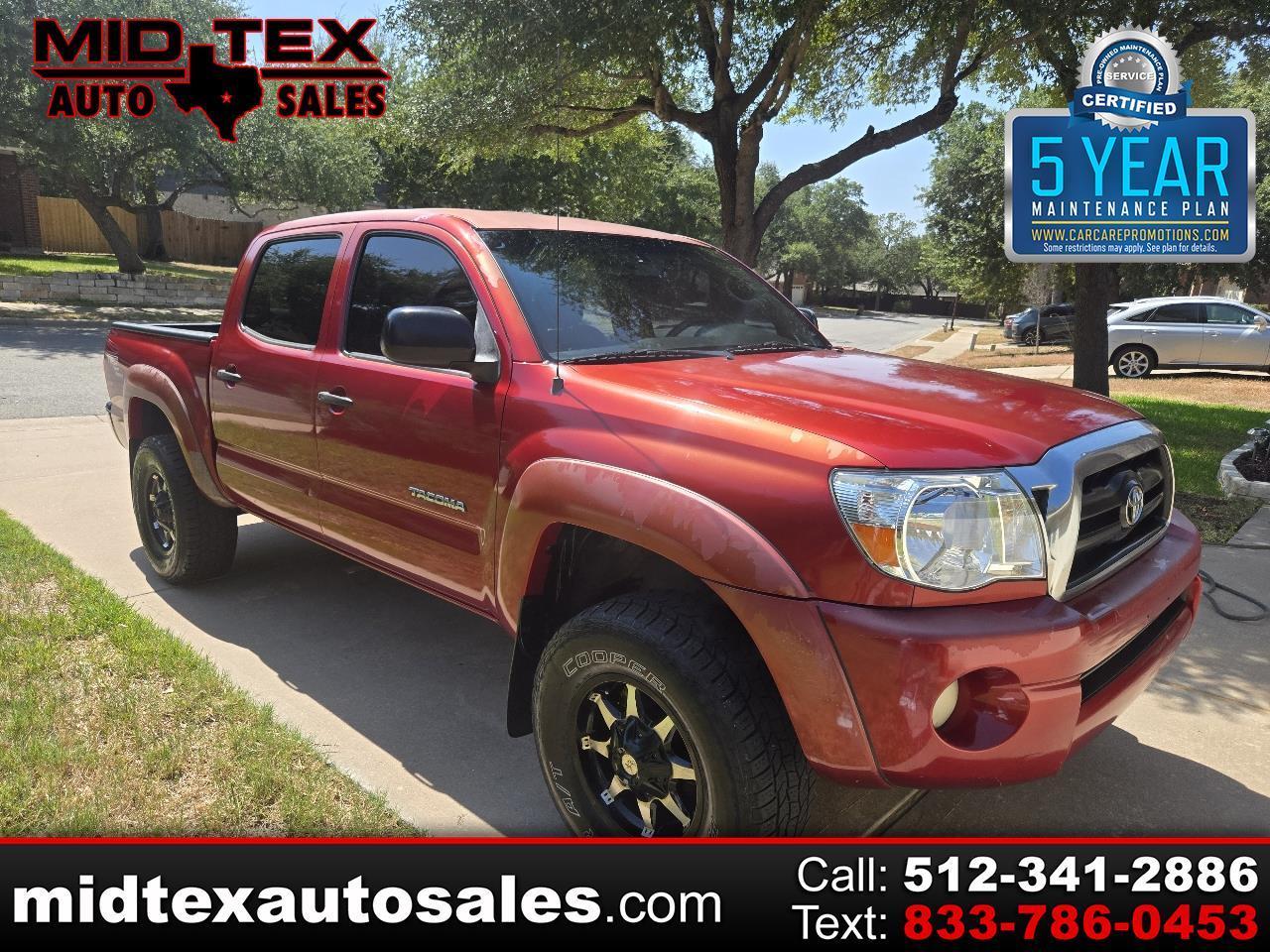 Toyota Tacoma Double 128" Manual 4WD (Natl) 2005