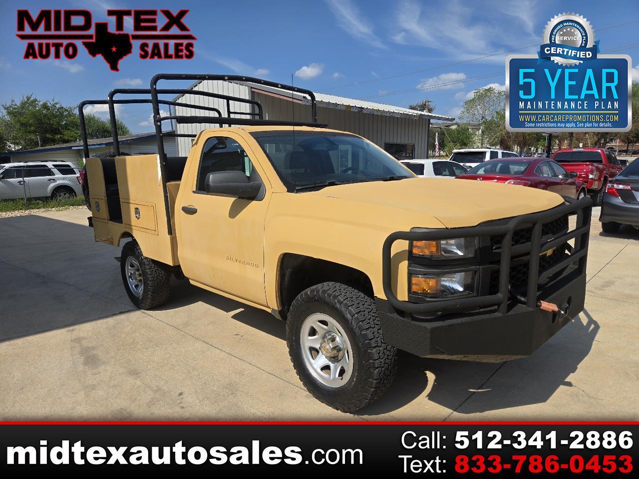 Chevrolet Silverado 1500 4WD Reg Cab 119.0" Work Truck 2015