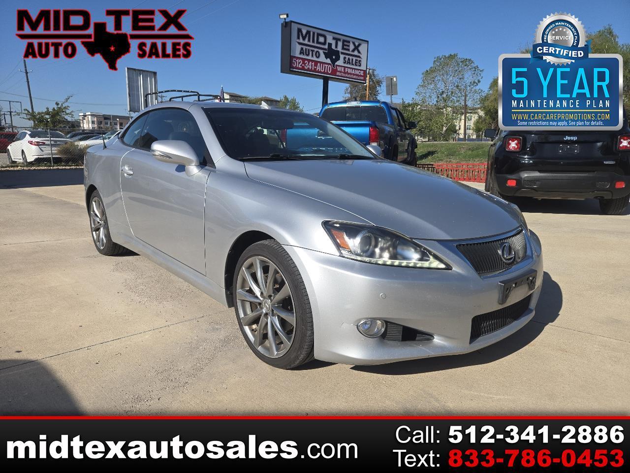 2014 Lexus IS 250C 2dr Conv