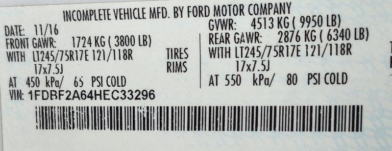 Ford F-250 SD XL 2WD 2017