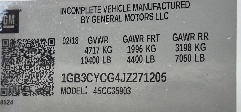 Chevrolet Silverado 3500HD 2WD Crew Cab 159" Work Truck 2018