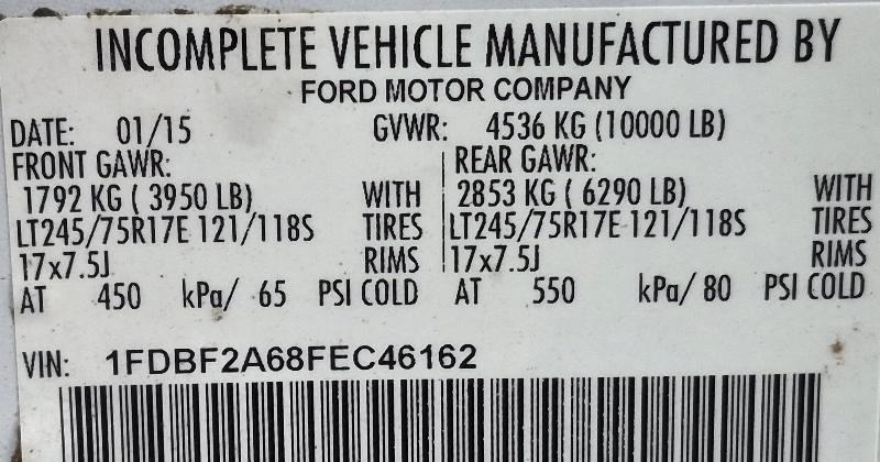 Ford F-250 SD XLT 2WD 2015